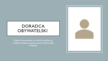 Prezentacja - doradca obywatelski